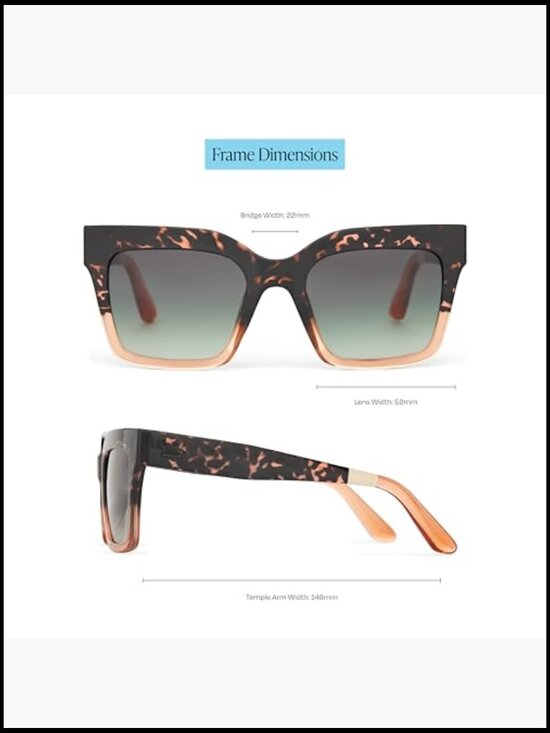 Square Sunglasses with UVA/UVB Protection main image 6